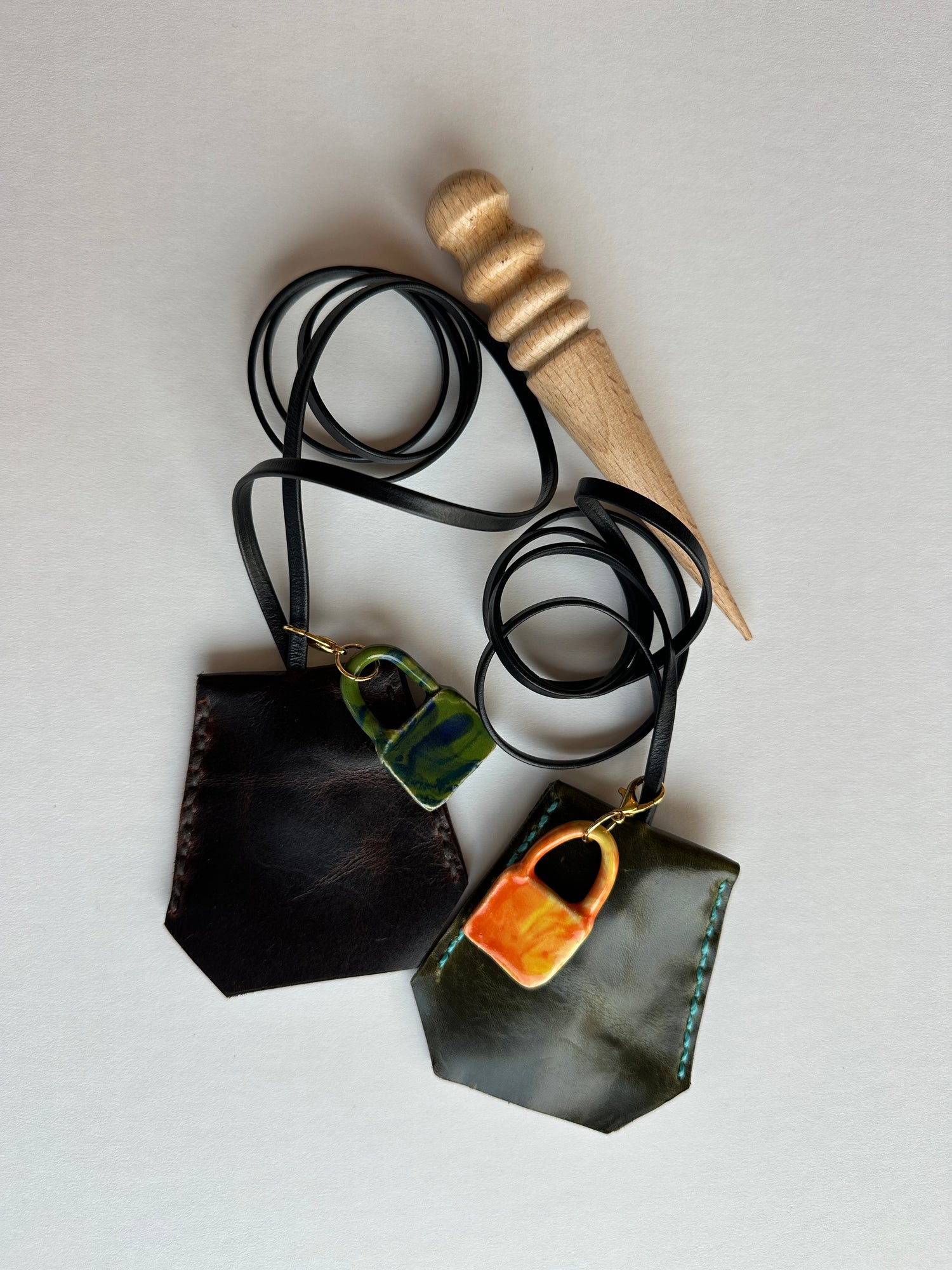 Leather Clochette Necklace