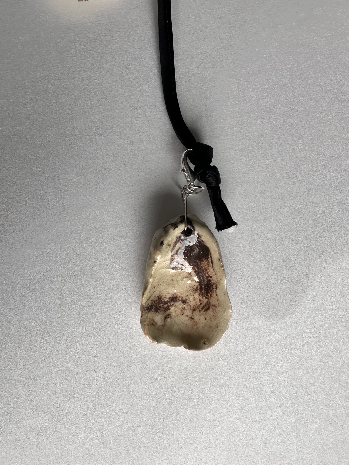 Fossil + Silk Chord Choker