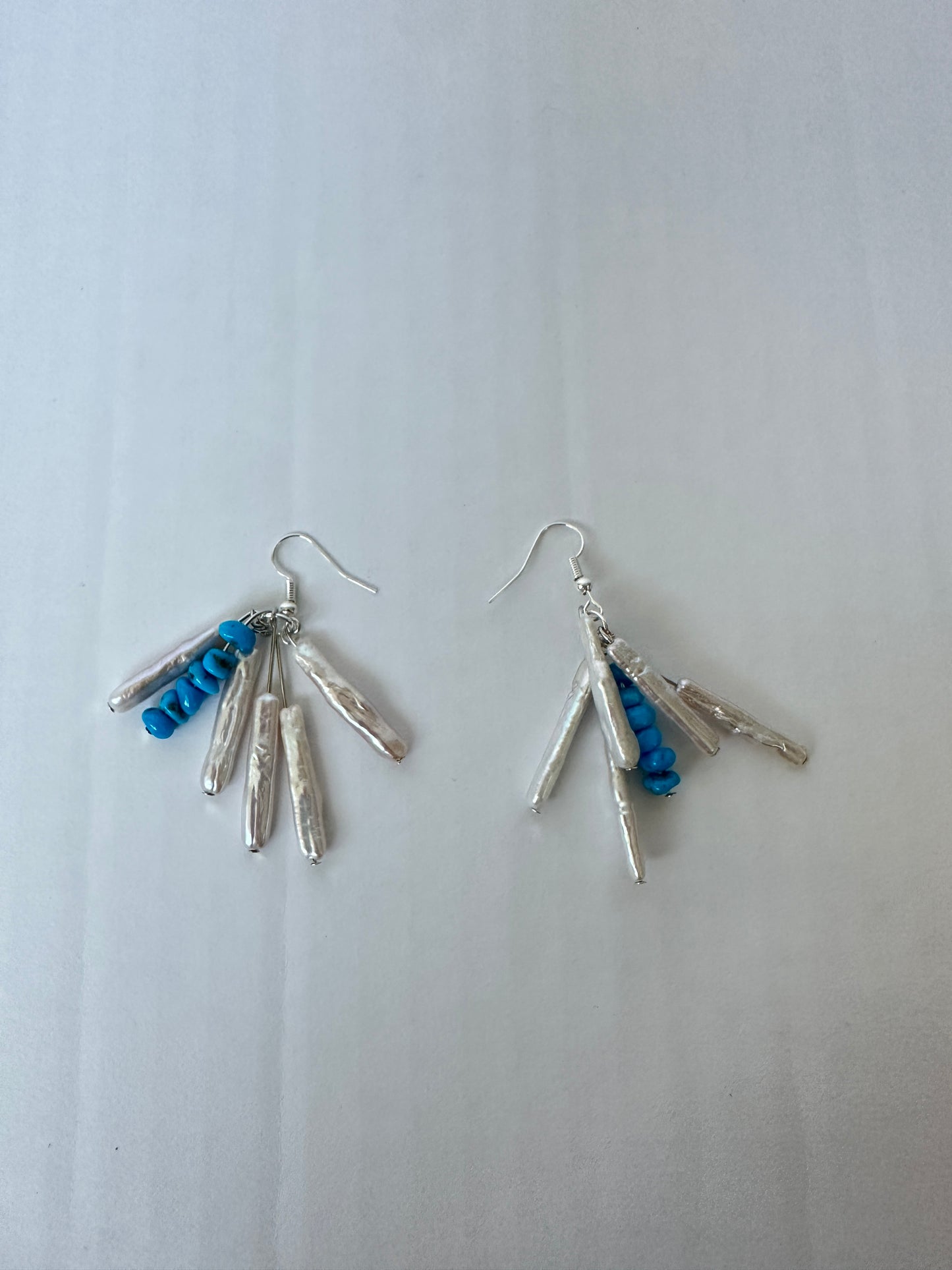 Coastal Fringe Earrings (Silver)