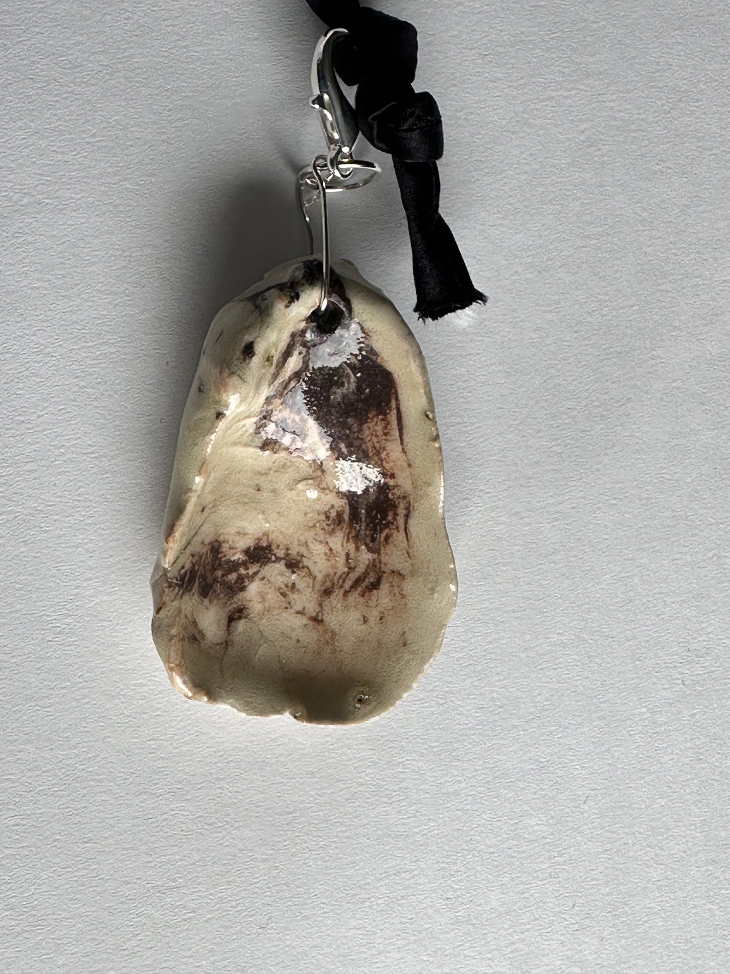 Fossil + Silk Chord Choker