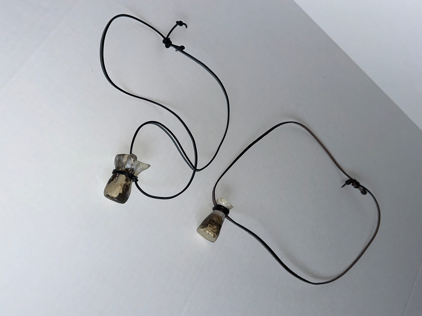 “Fill me up” ceramic vessle necklace