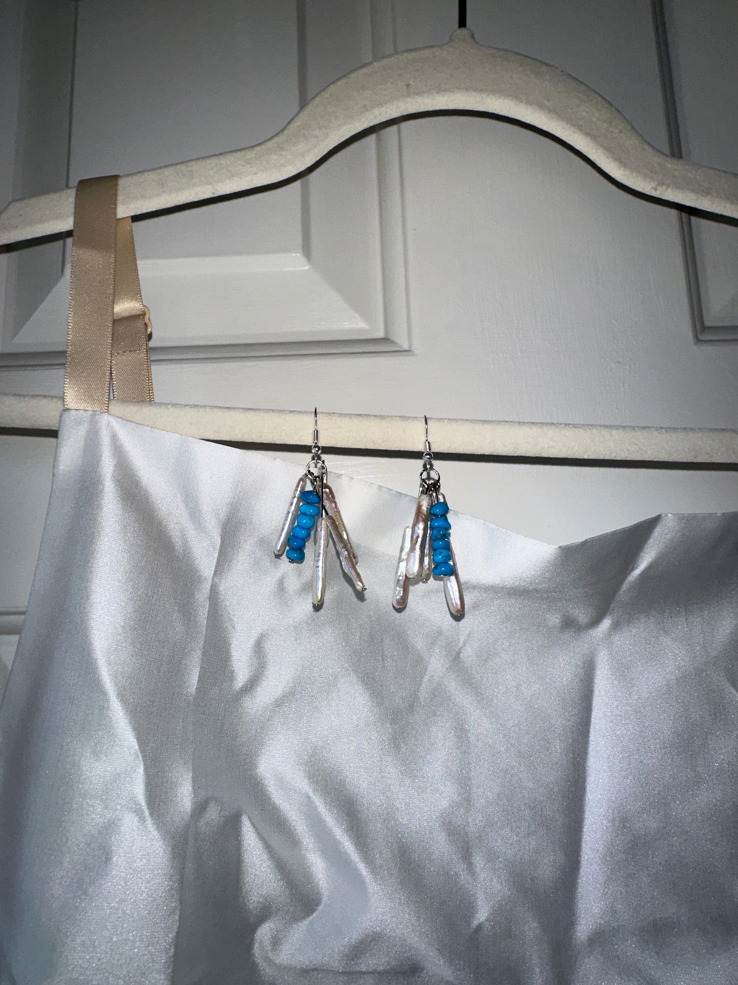 Coastal Fringe Earrings (Silver)