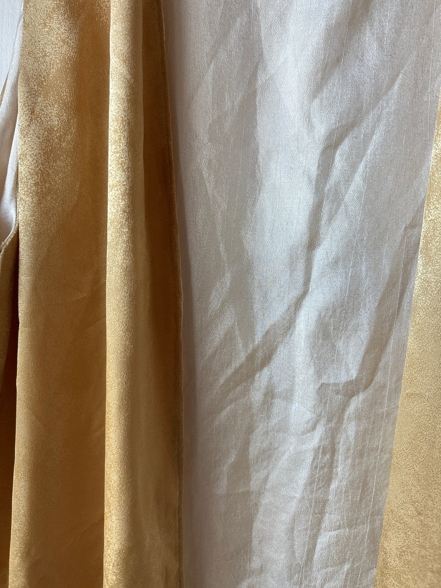 Vintage silk sleeveless robe duster