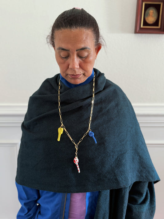 135 N "3 Key Necklace"