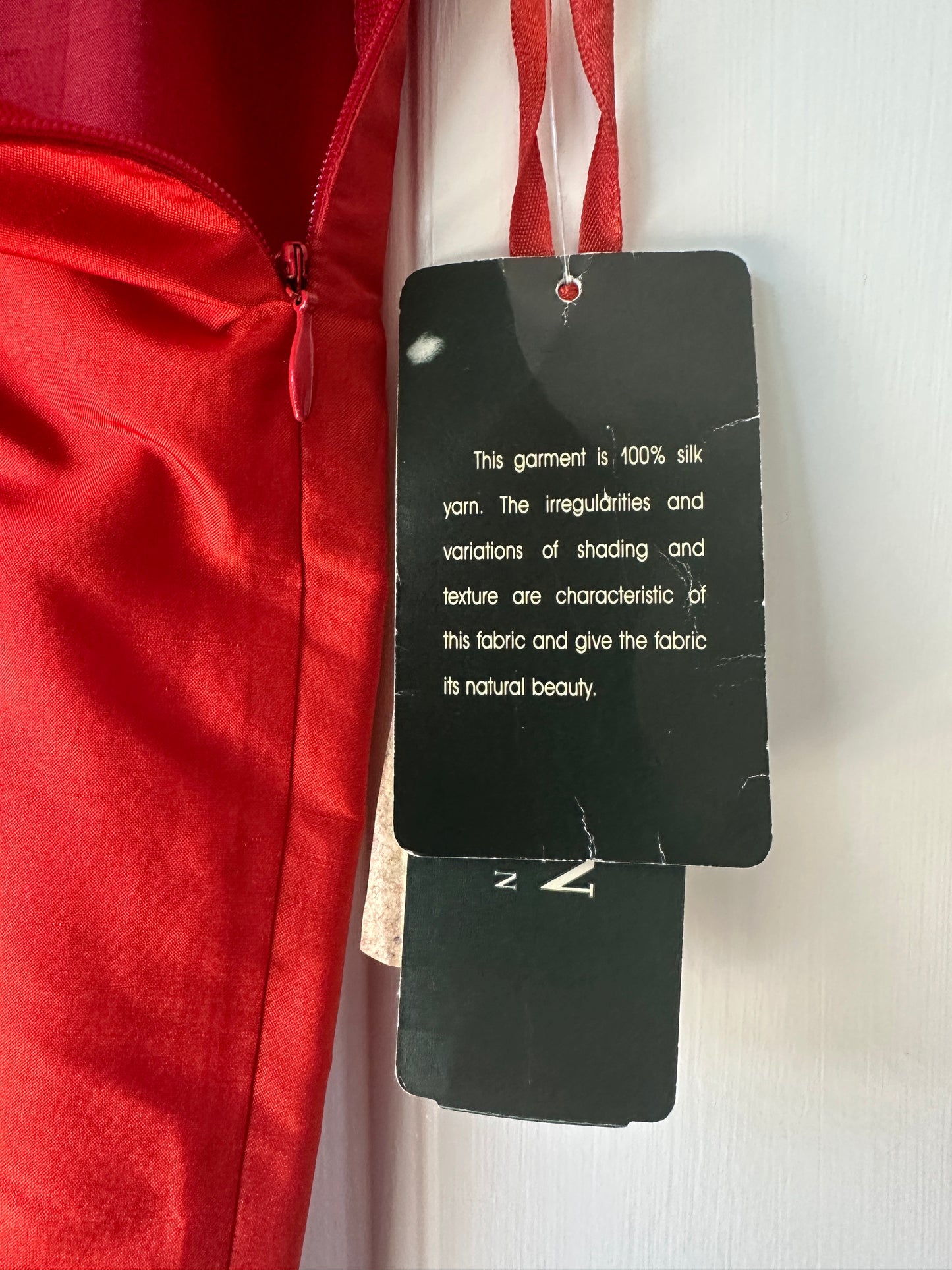 Vintage Ralph Lauren 100% Silk Pants in Red