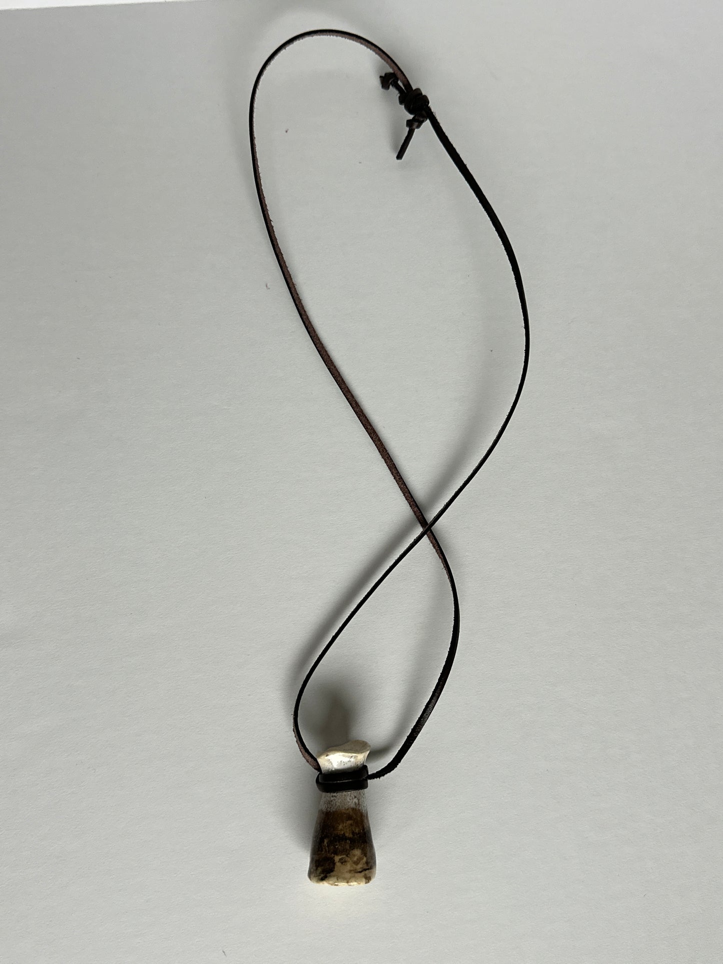 “Fill me up” ceramic vessle necklace
