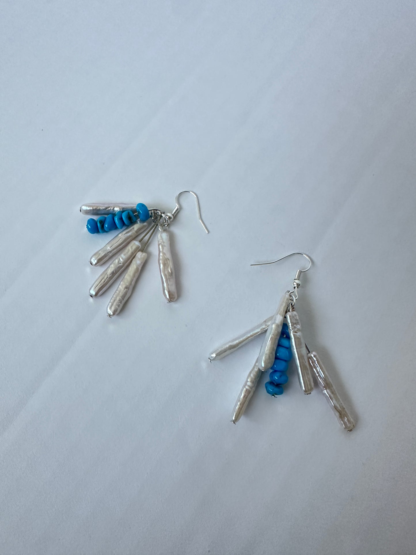 Coastal Fringe Earrings (Silver)