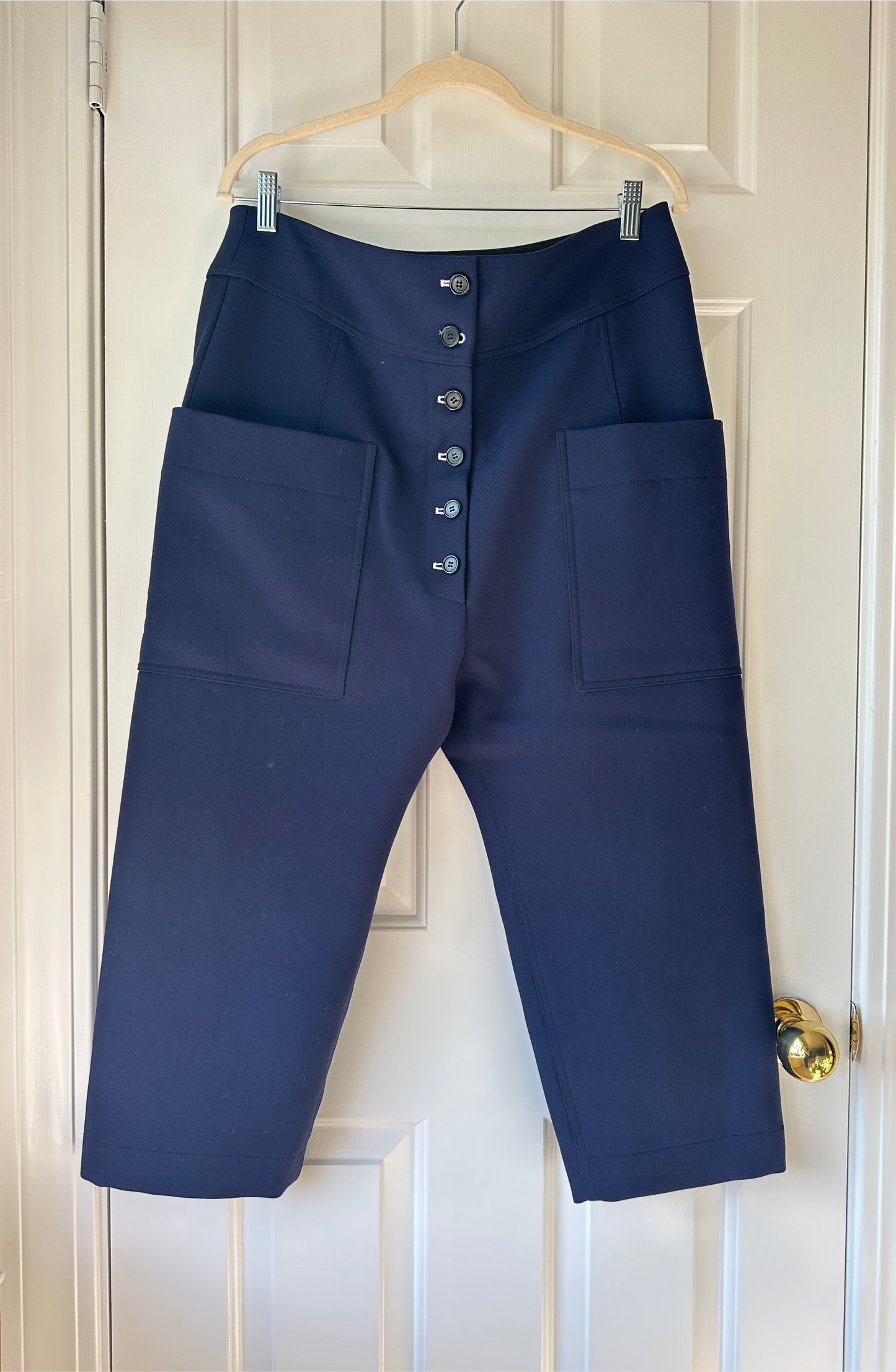 Celine Resort 2016 Cropped Wool Pants By Phoebe Philo