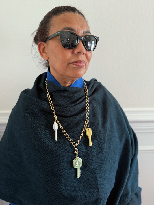 8th Ave "3 Key Necklace"