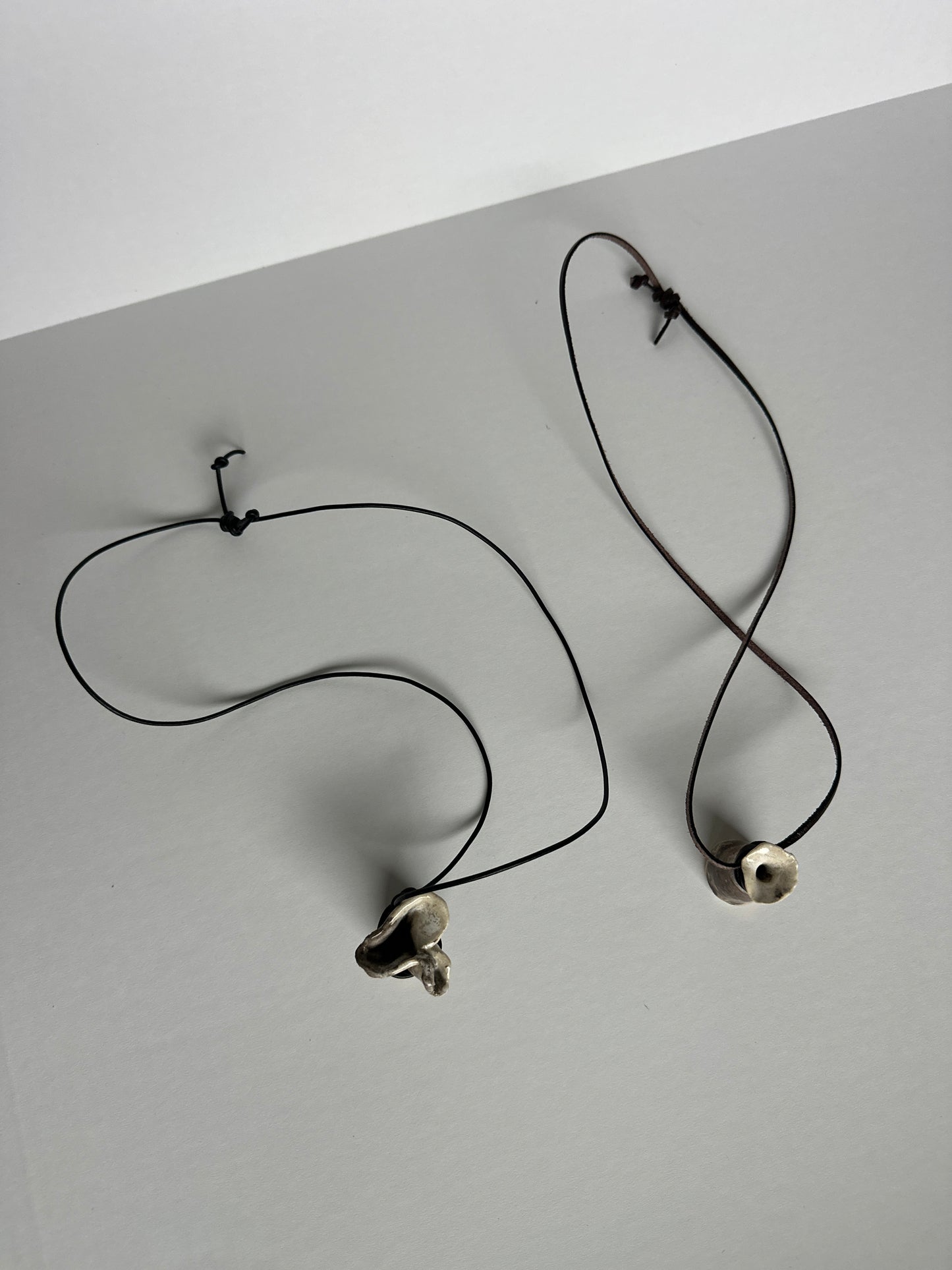 “Fill me up” ceramic vessle necklace