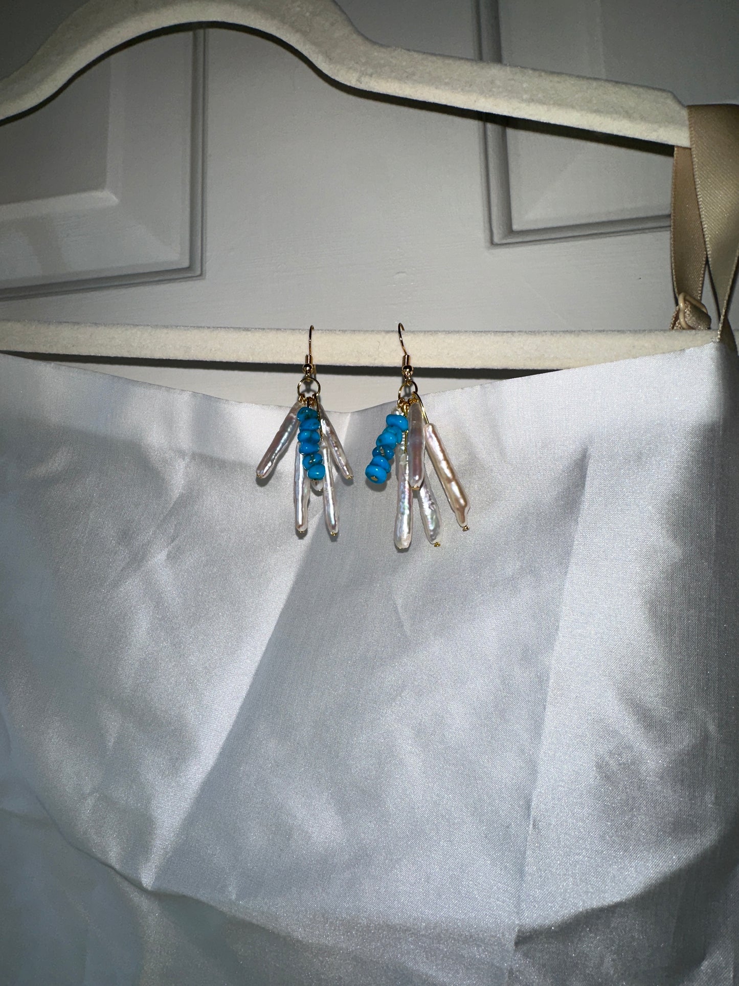 Coastal Fringe Earrings (Silver)