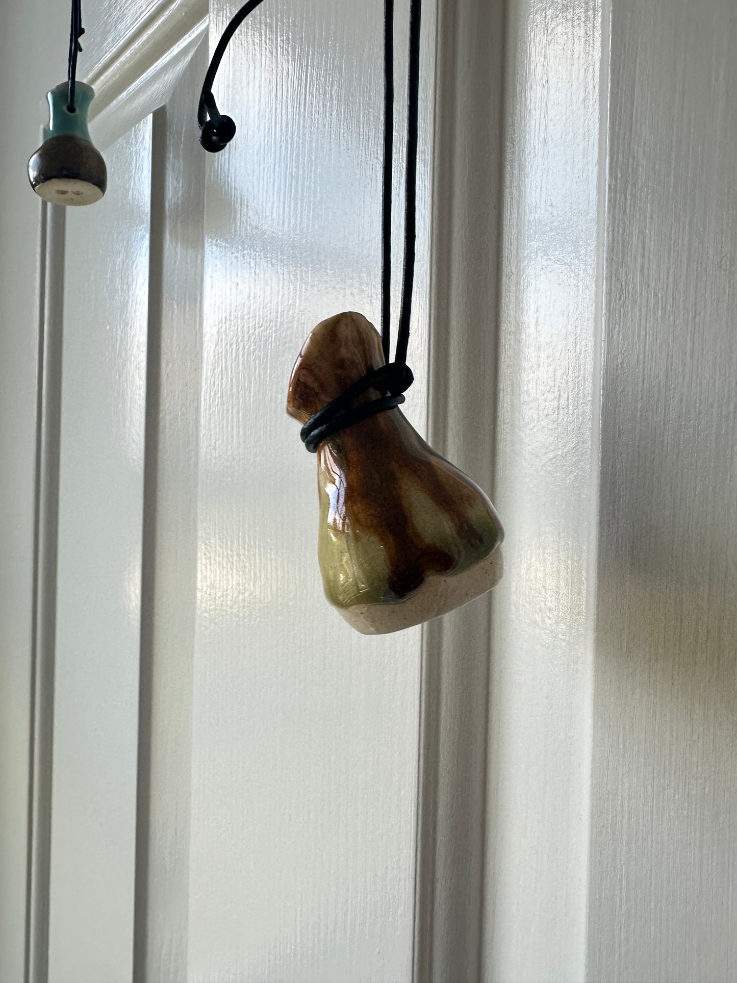 “Fill Me Up” Ceramic bottle necklace