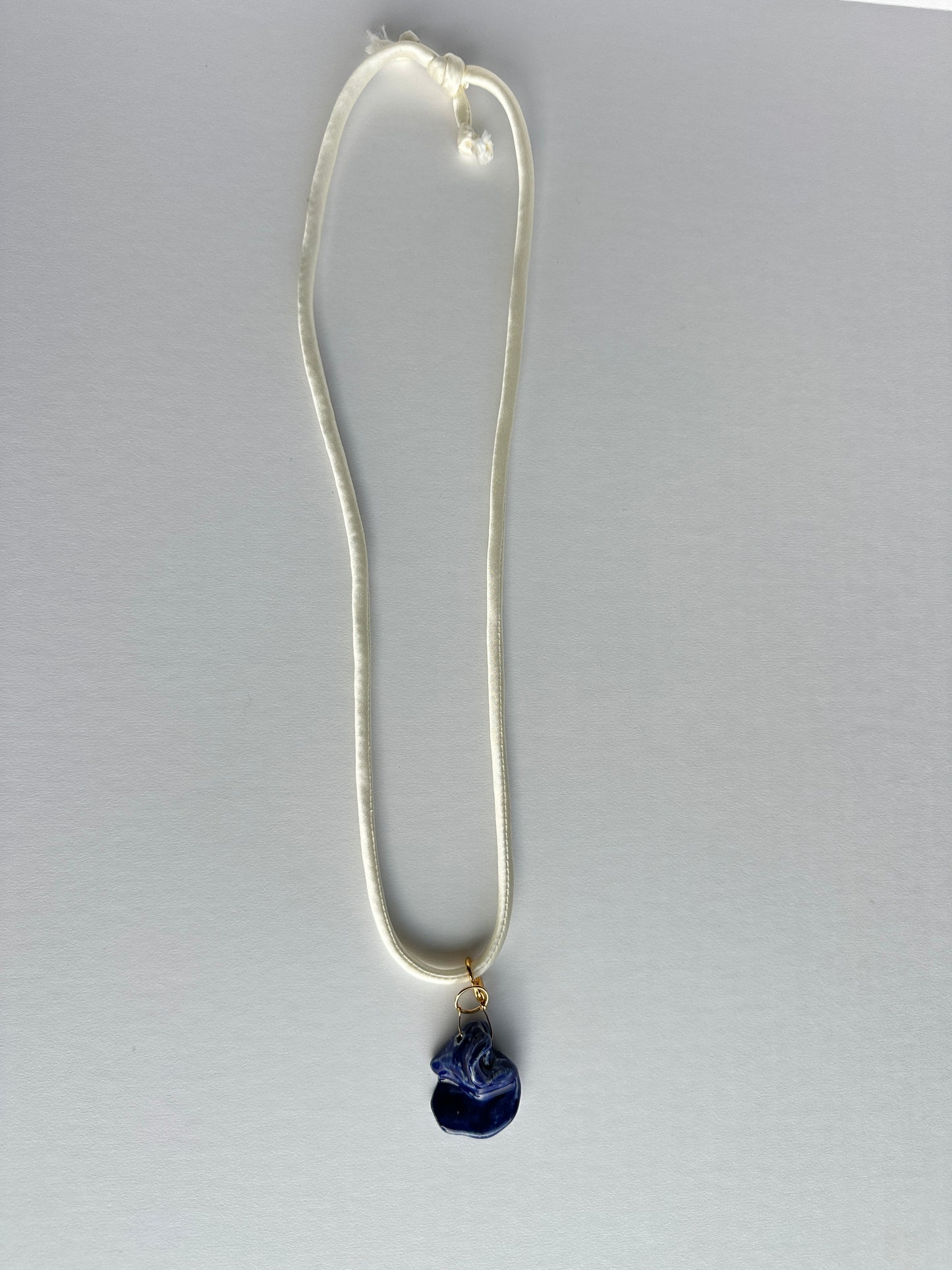 Blue Roundhead Necklace