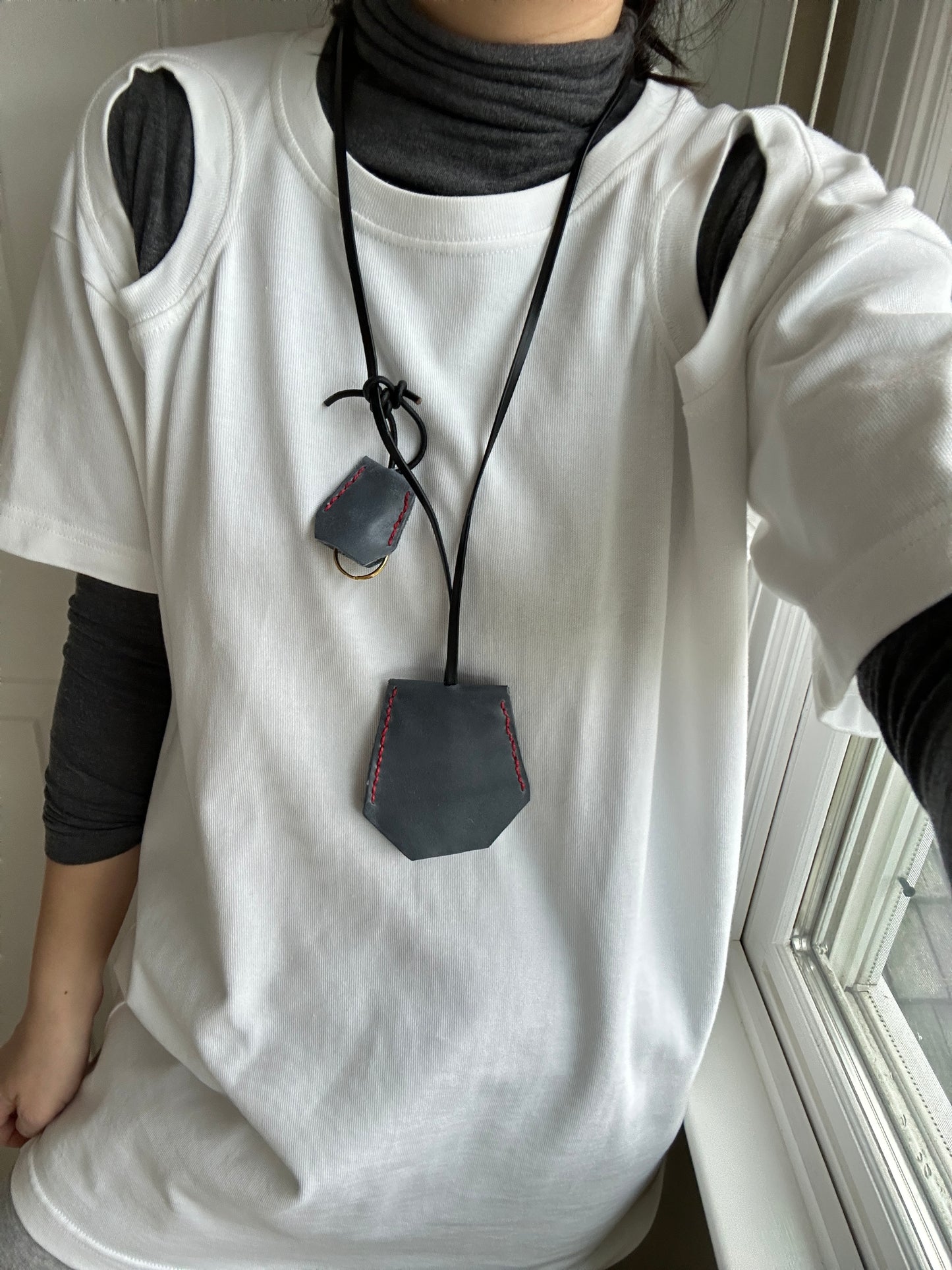 Leather Clochette with Mini