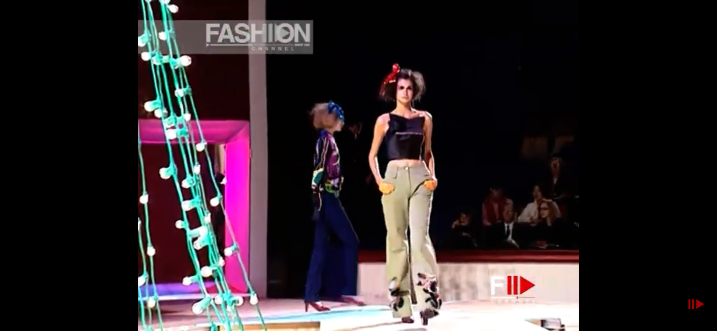 Vintage Christian Lacroix Paris Pants Fall 2000