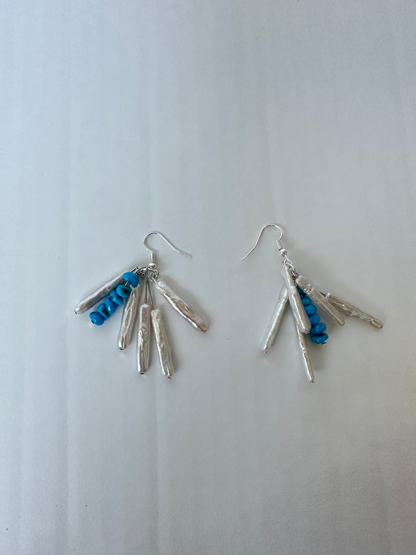 Coastal Fringe Earrings (Silver)