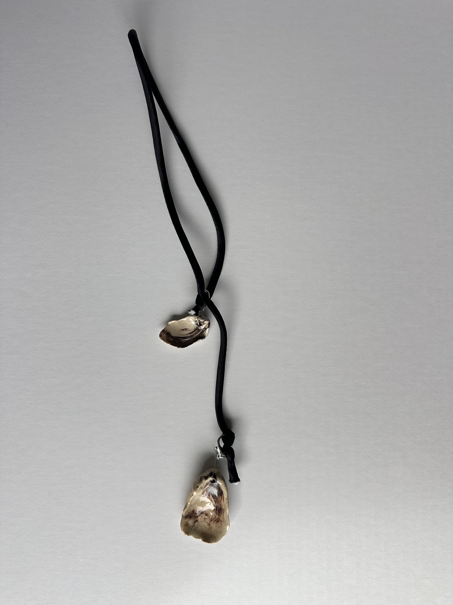 Fossil + Silk Chord Choker