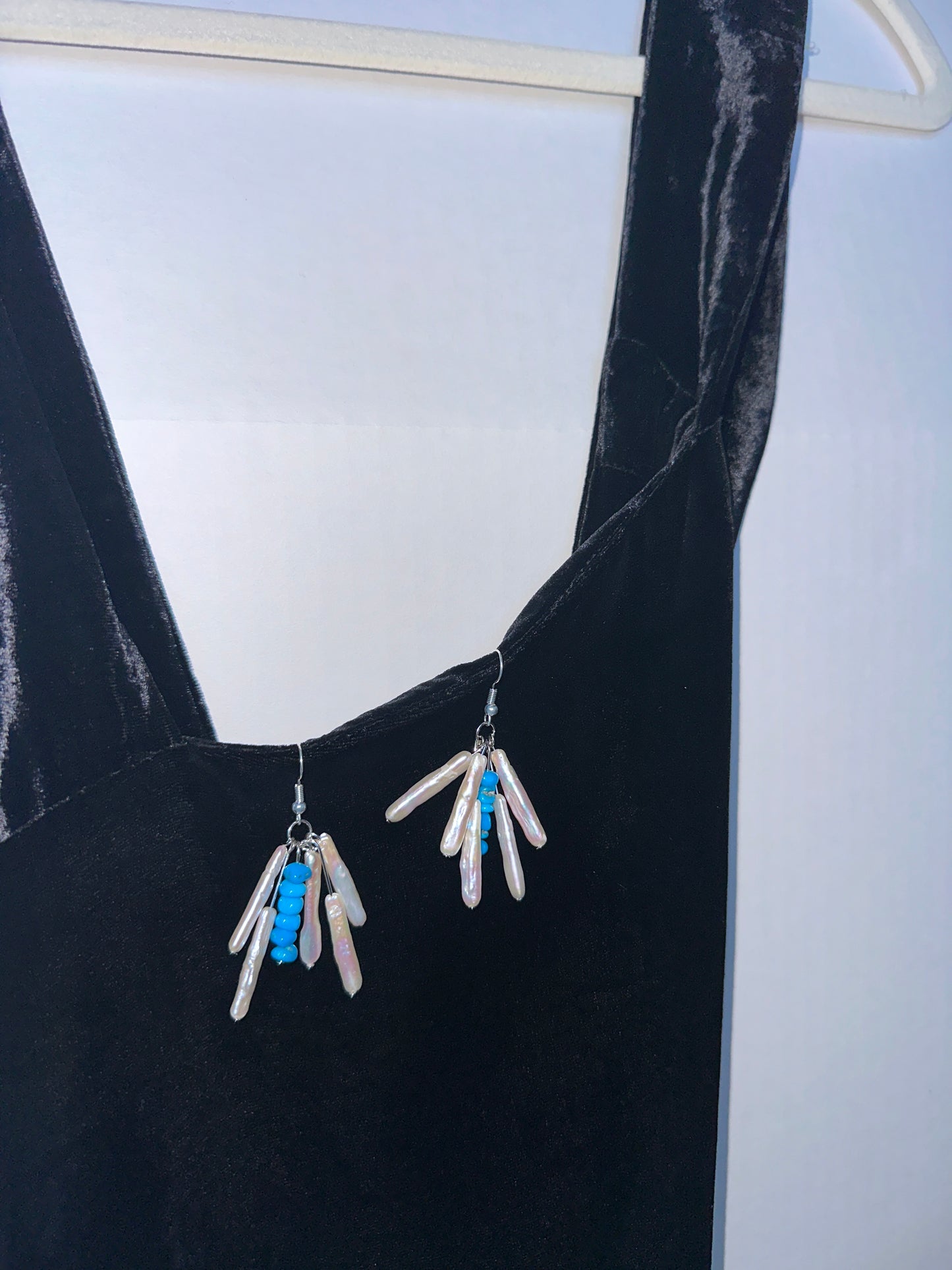 Coastal Fringe Earrings (Silver)