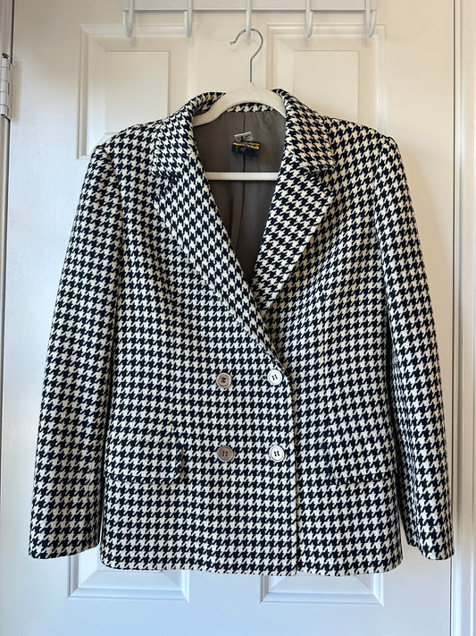 Vintage Celine double breasted wool blazer