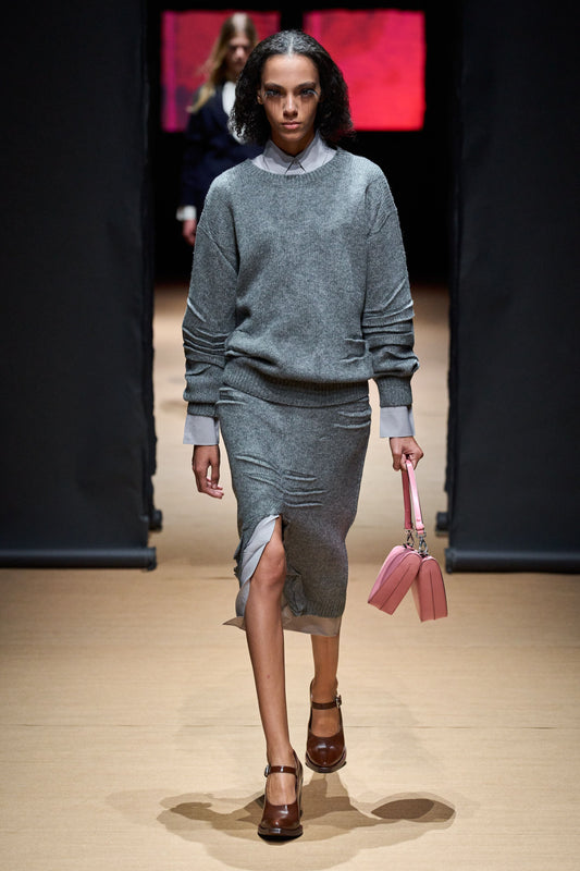 Prada Wool Skirt 2023 Spring
