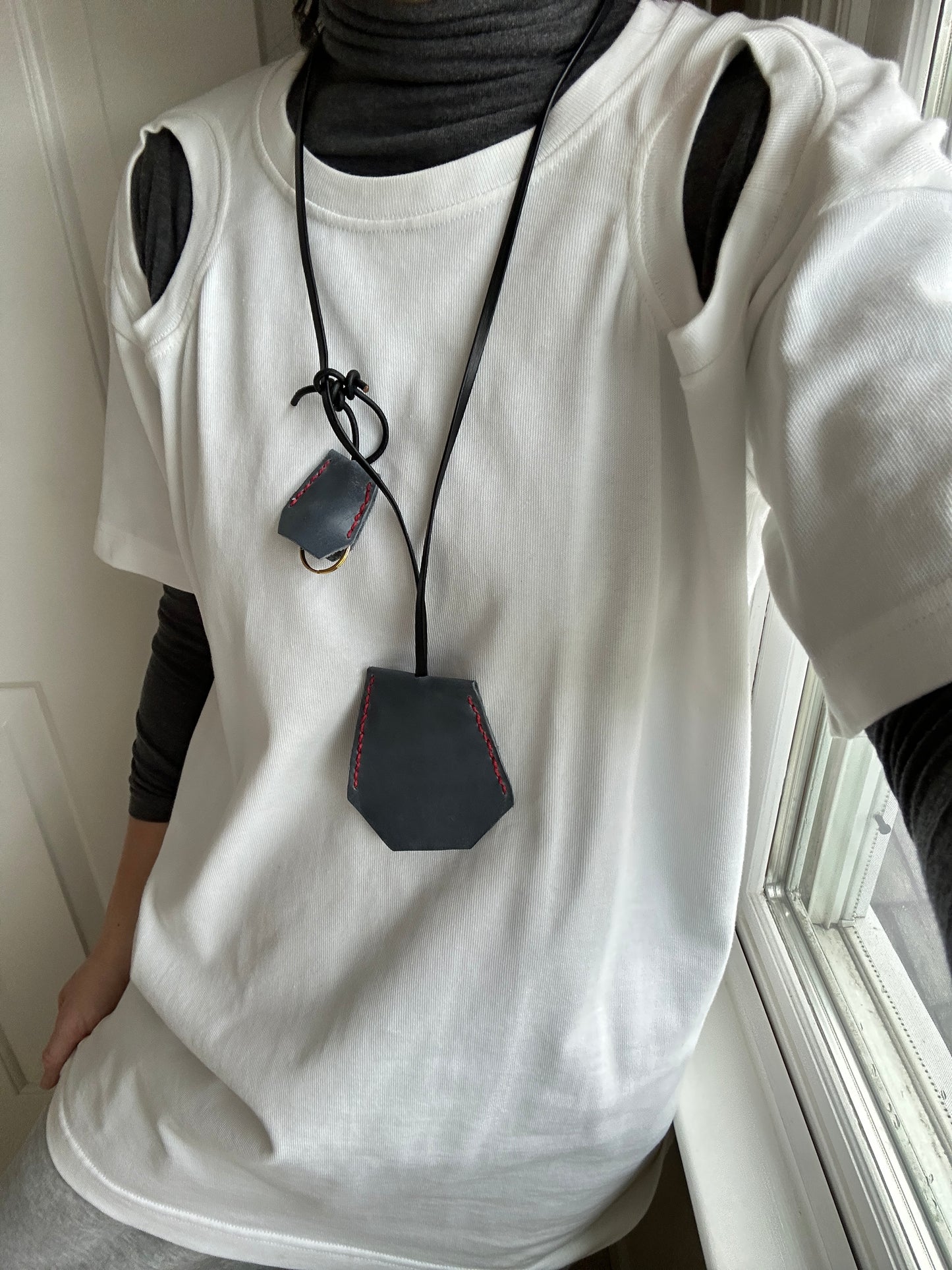 Leather Clochette with Mini