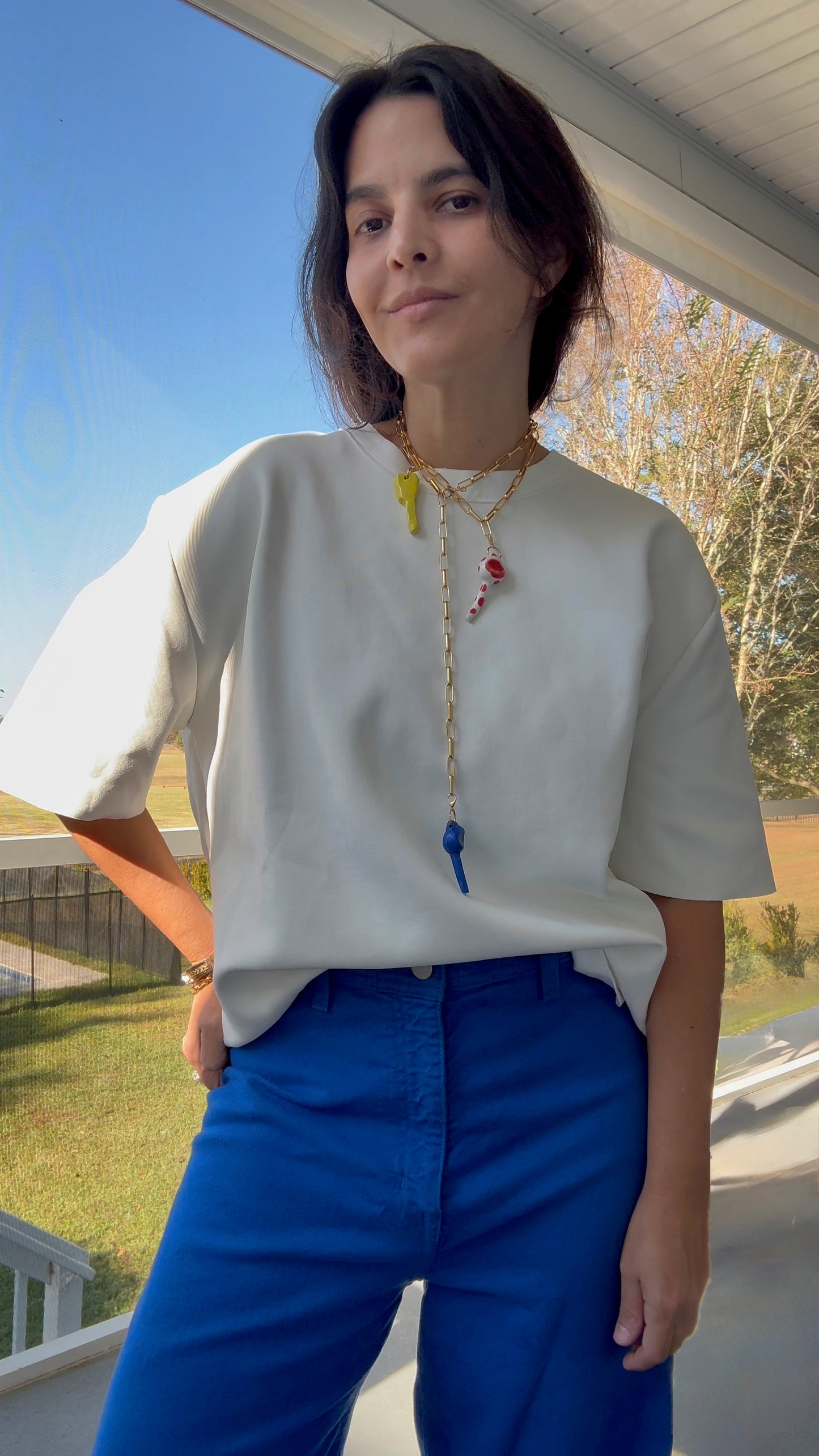 135 N "3 Key Necklace"