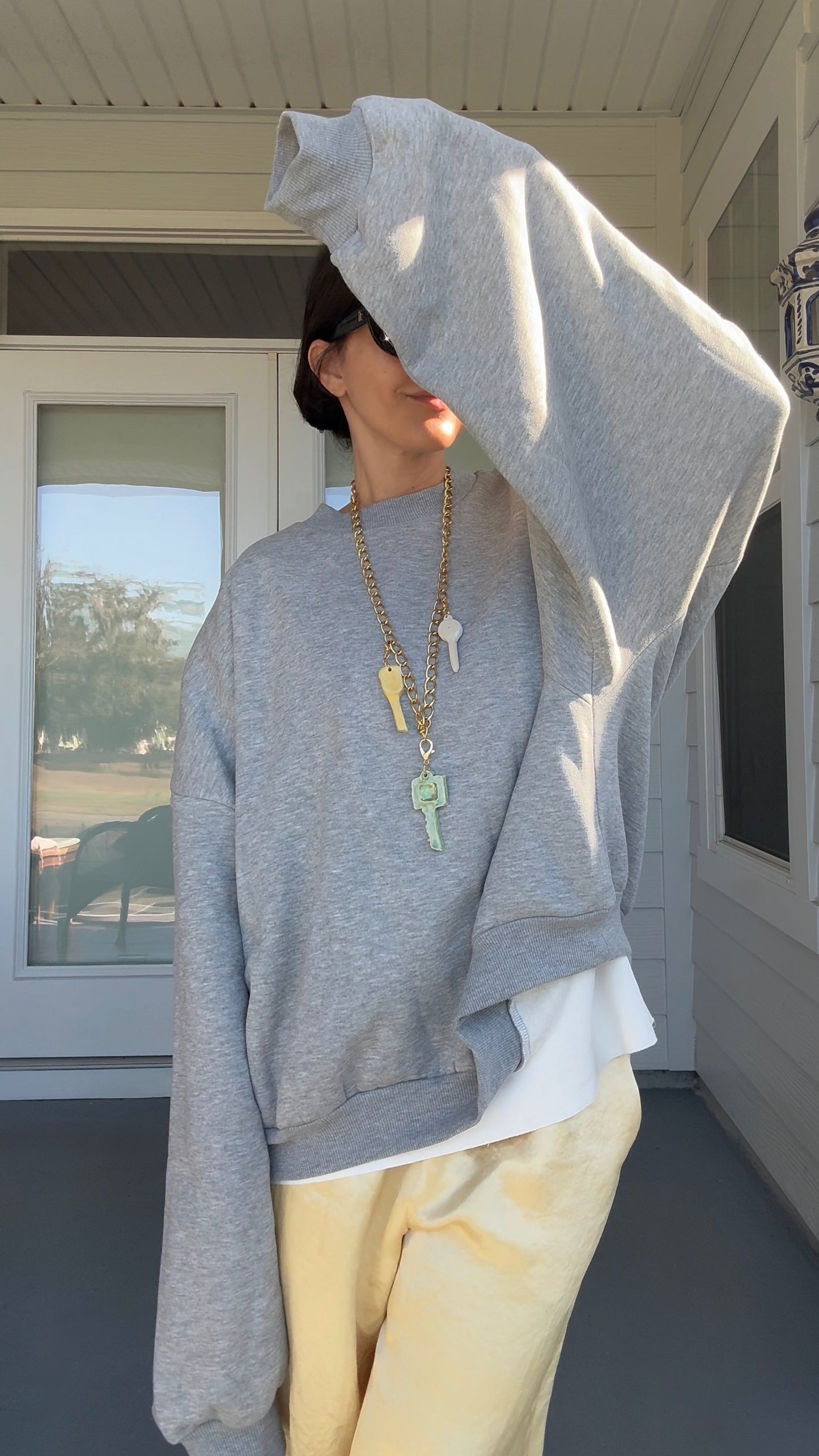 8th Ave "3 Key Necklace"