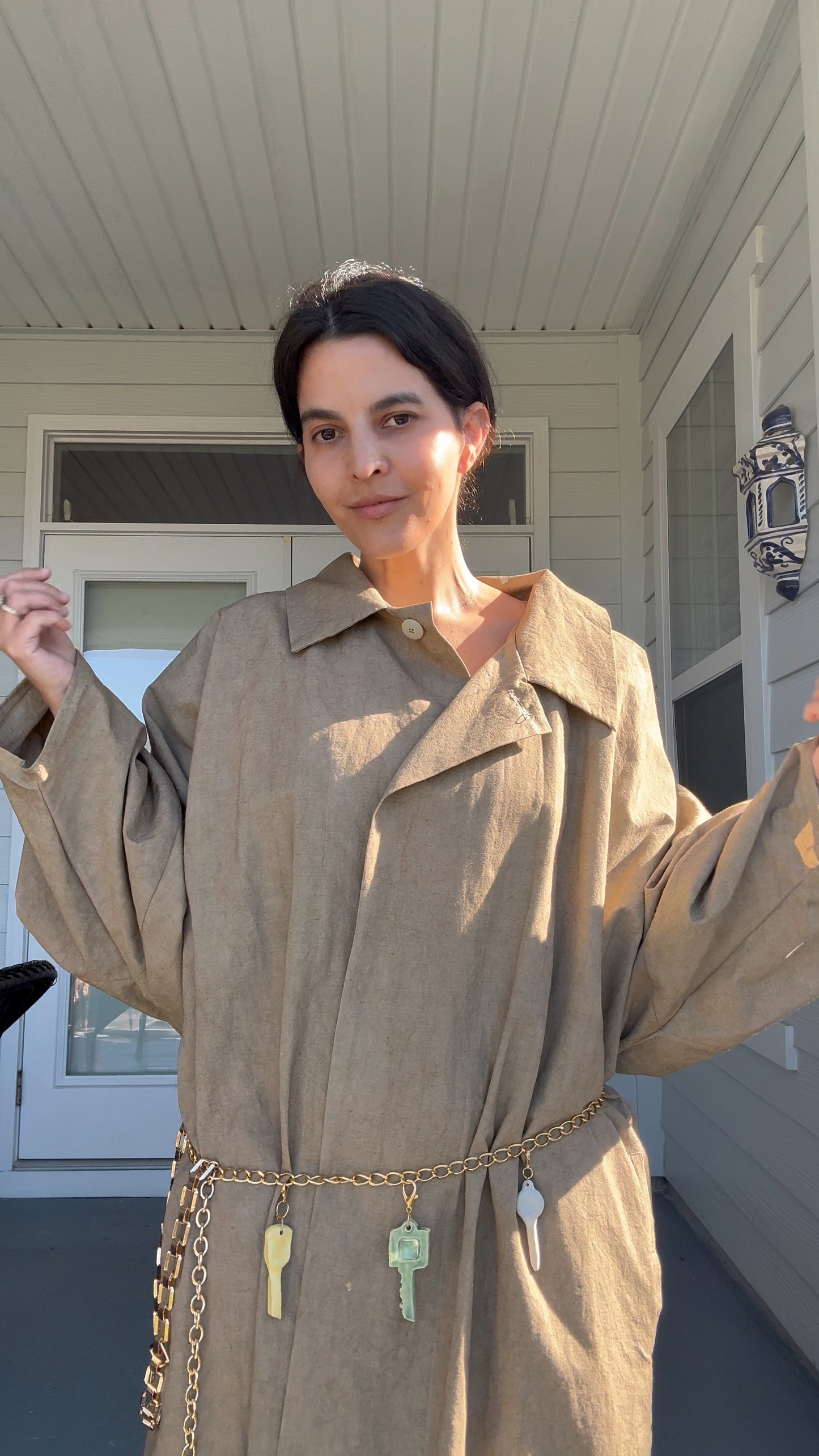 8th Ave "3 Key Necklace"