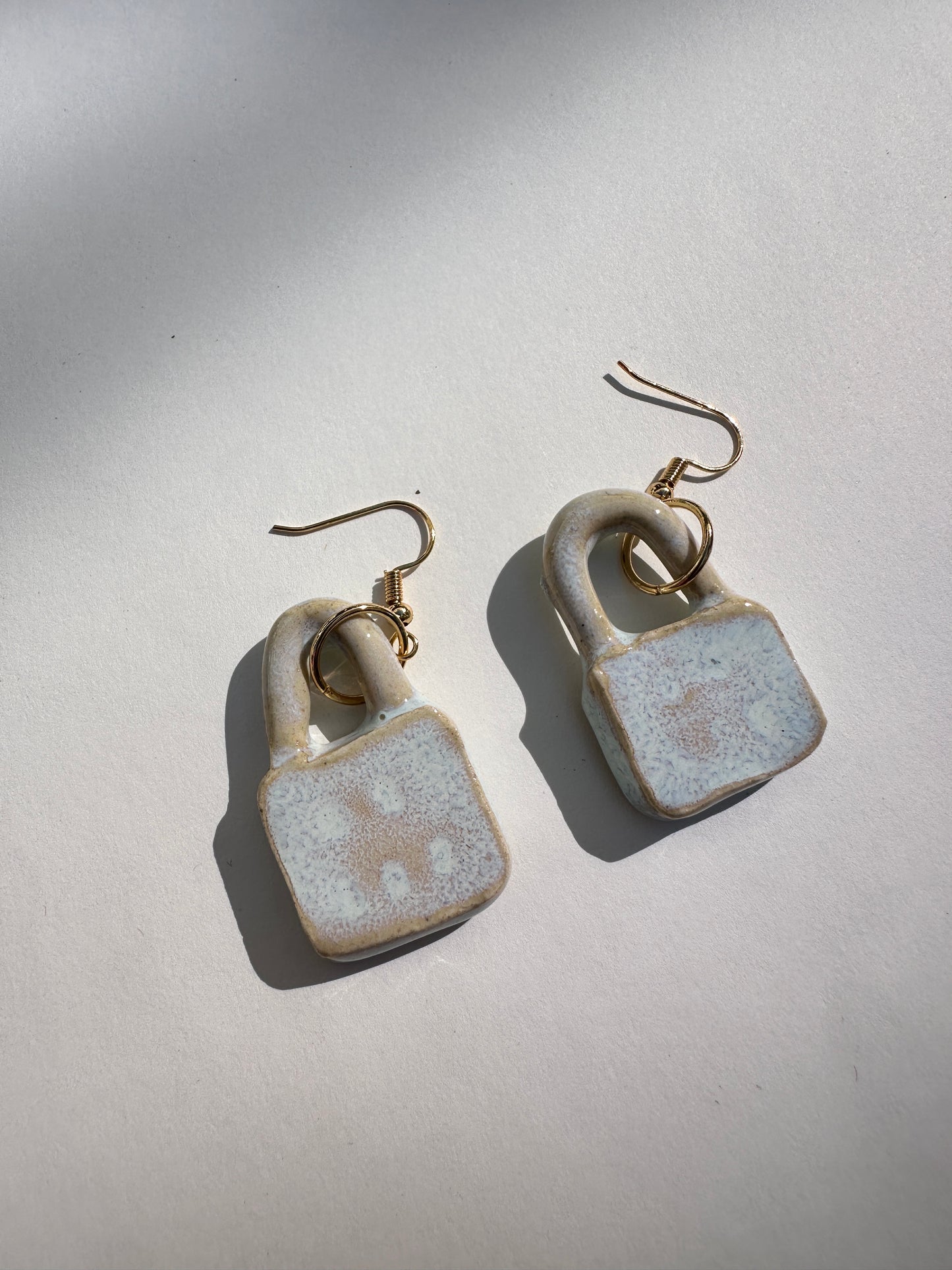 964 Lock Earrings