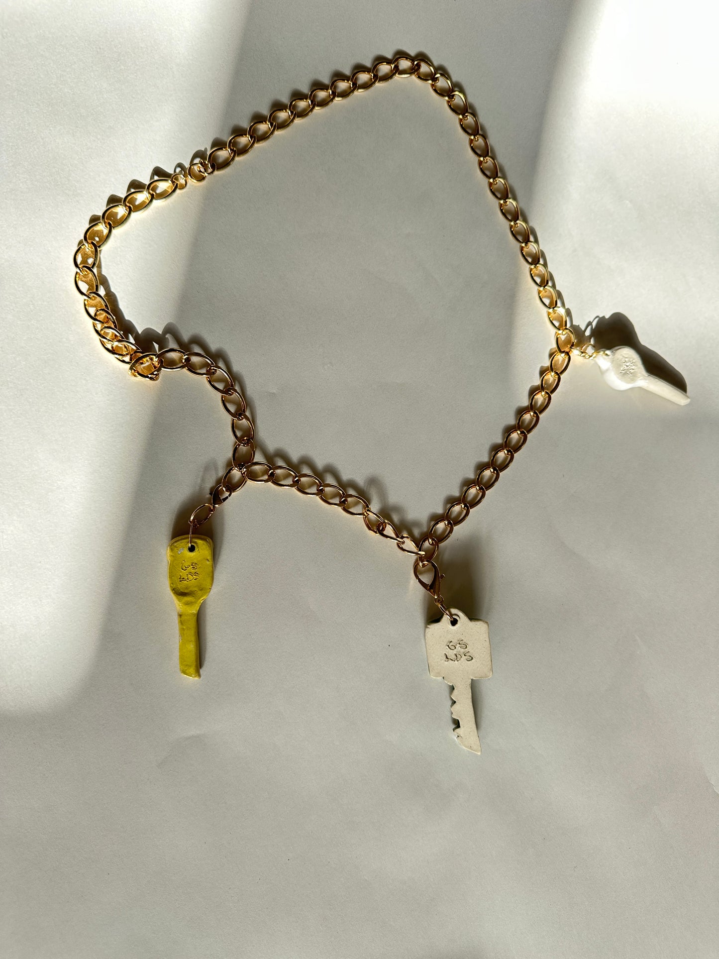 8th Ave "3 Key Necklace"