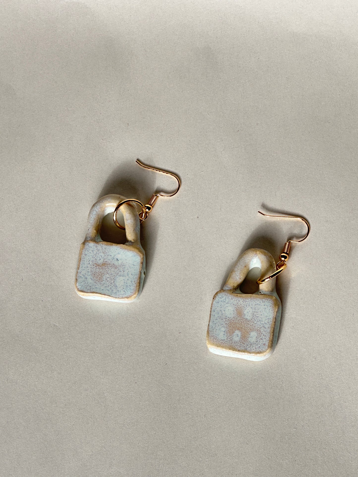 964 Lock Earrings
