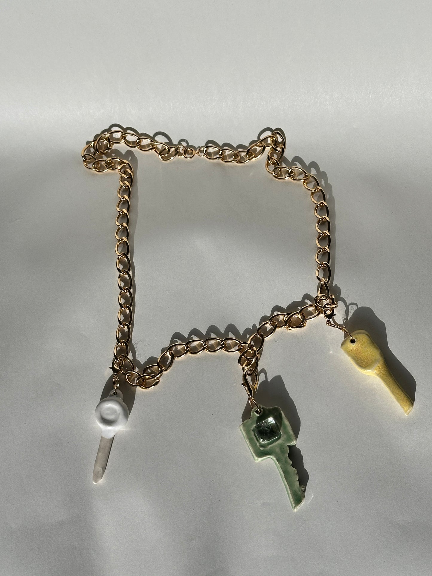 8th Ave "3 Key Necklace"