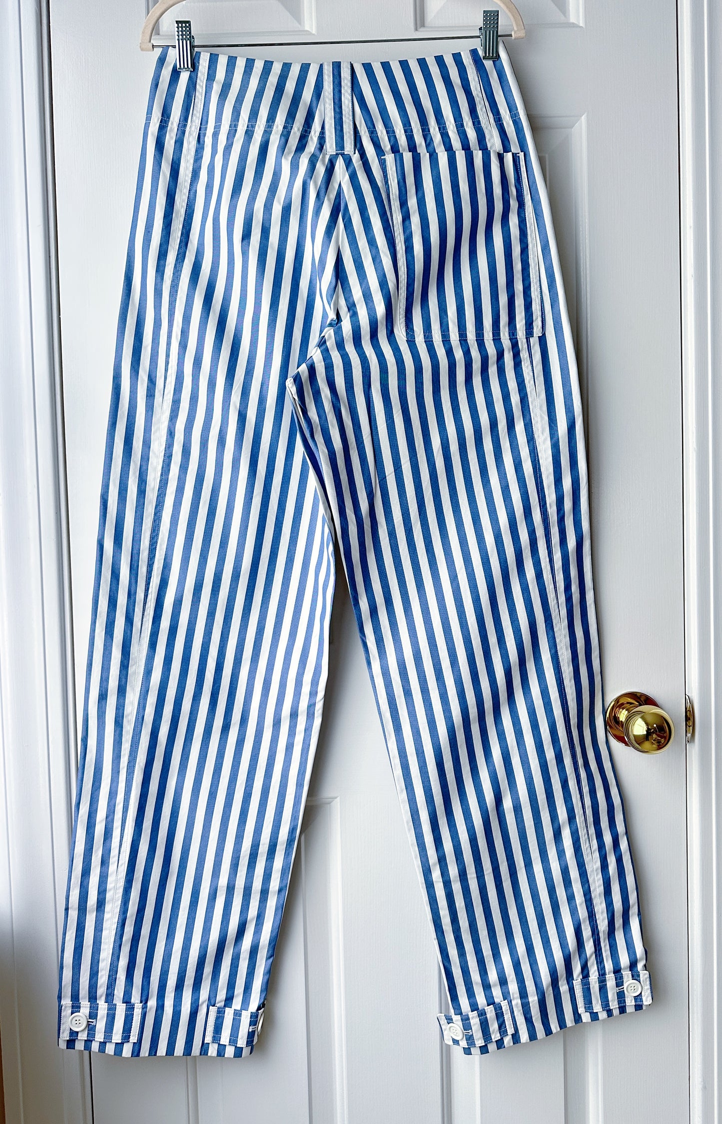 Celine Resort 2016 Striped Cotton Pants by Phoebe Philo