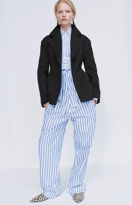 Celine Resort 2016 Striped Cotton Pants by Phoebe Philo